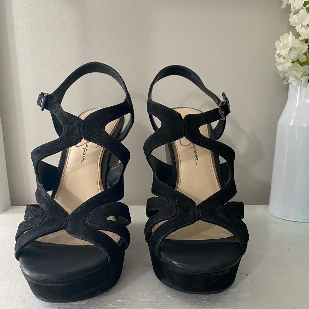 Jessica Simpson wedges